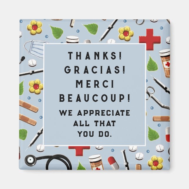 Nurse Appreciation Magnet (Front)