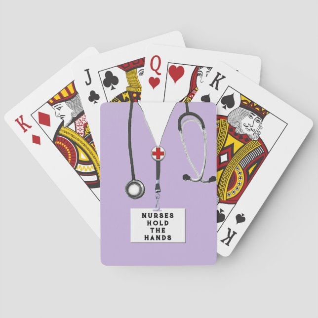 Nurse Appreciation Playing Cards (Back)
