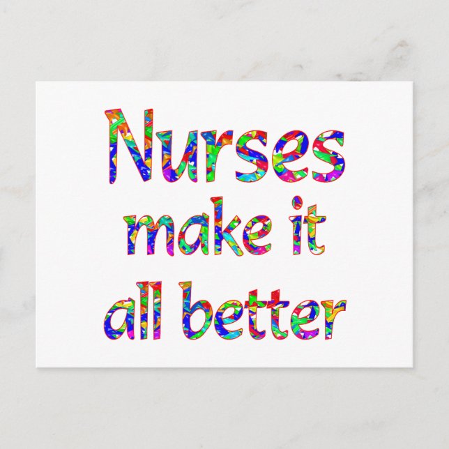 Nurse Appreciation Postcard (Front)