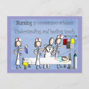 Nurse Art Gifts Postcard