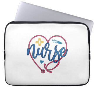 Nurse Art Nurse Laptop Sleeve