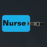 Nurse Azure Luggage Tag<br><div class="desc">Nurse Azure Luggage Tag</div>