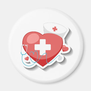 Nurse Badge Magnet
