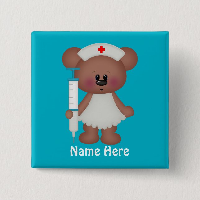 Nurse Bear add name button (Front)