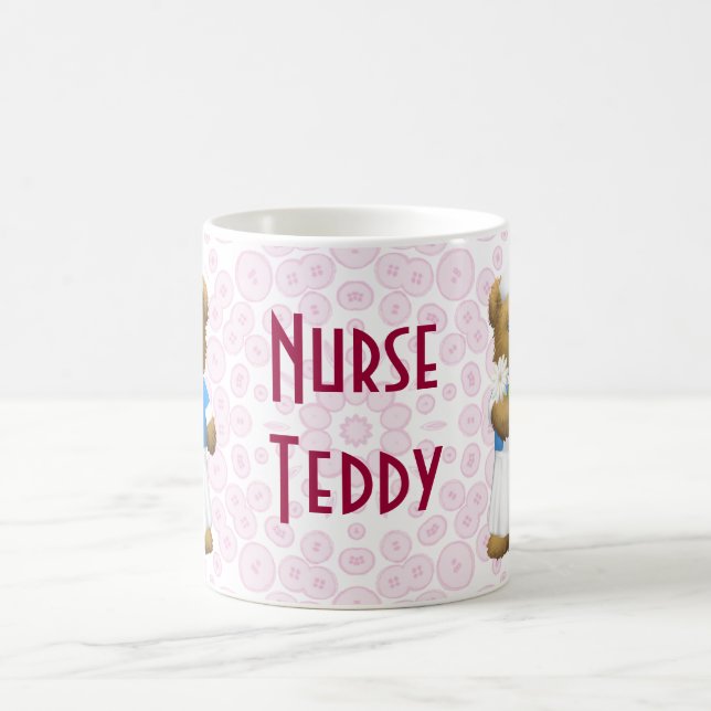 Nurse Bear - Teddy Bear Coffee Mug (Center)