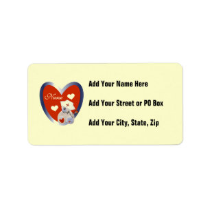 Nurse Bear With Heart T-shirts and Gifts Label
