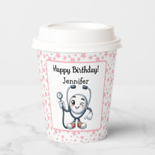 Nurse Birthday Party Paper cup