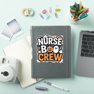 Nurse Boo Crew Halloween Healthcare Hero Spooky