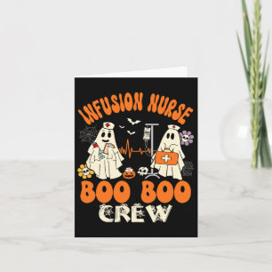 Nurse Boo Crew Halloween Nurse Ghost Costume  Card