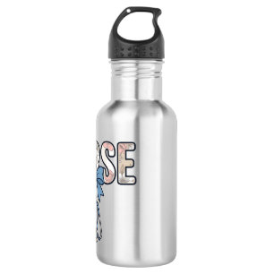 Nurse Bow Stethoscope Vintage Floral 532 Ml Water Bottle