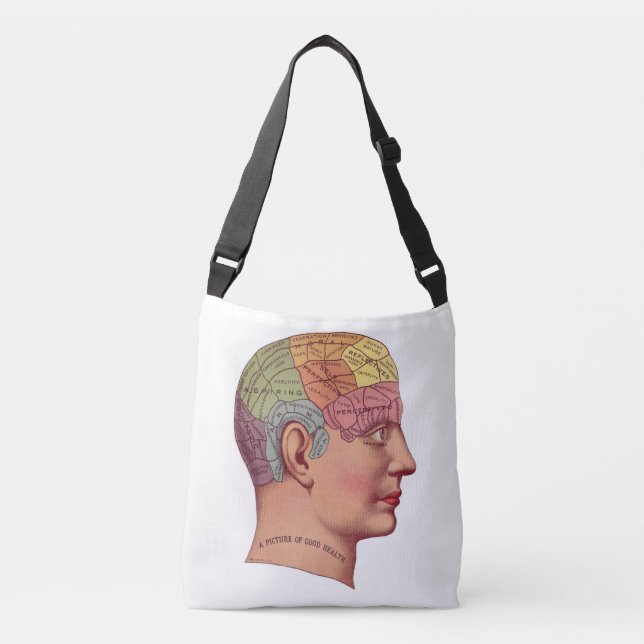 Nurse Brain Illustration Tote Bag (Front)