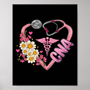 Nurse Breast Cancer Month Cna Certified Nursing Is Poster