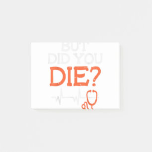 Nurse By Day Witch By Night Funny Halloween Nurses Post-it Notes