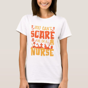Nurse By Day Witch By Night Funny Halloween Women T-Shirt