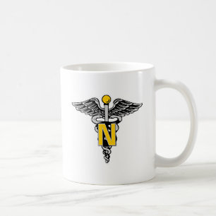 Nurse Caduceus Coffee Mug