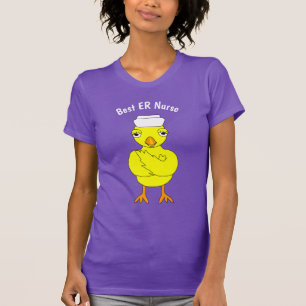 Nurse Chick Arms Folded T-Shirt