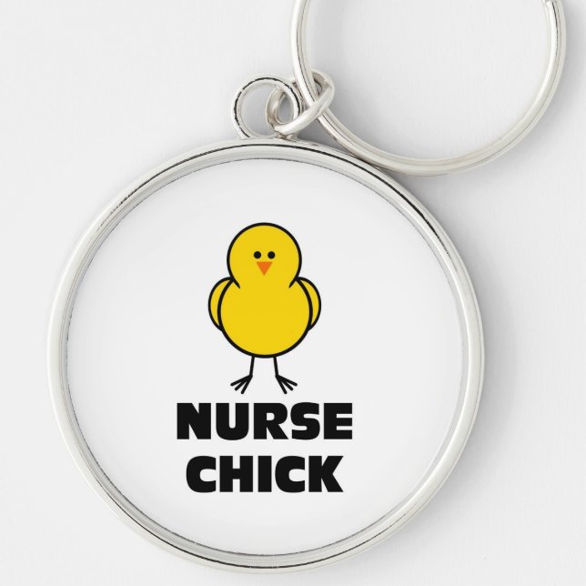 Nurse Chick Key Ring (Front)