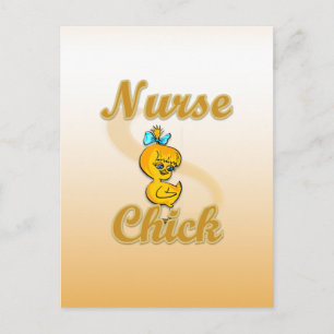 Nurse Chick Postcard
