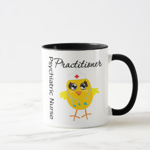 Nurse Chick v1 Psychiatric Nurse Practitioner Mug