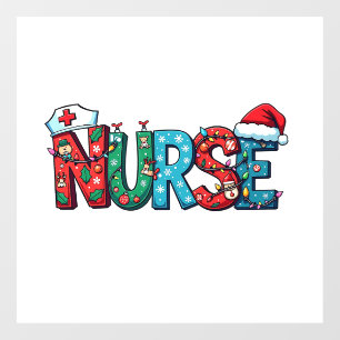 Nurse Christmas Nursing Medical Hospital Santa