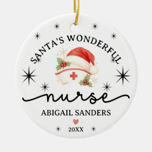 Nurse Christmas Ornament Custom Thank You Gift