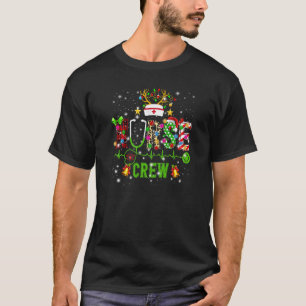 Nurse Christmas Stethoscope Nurses Xmas Pyjamas Wo T-Shirt