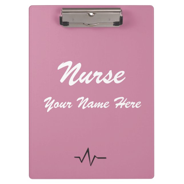 Nurse Clipboard , Custom (Front)