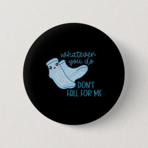 Nurse Cna Fall Risk Healthcare Worker Patient Tran 6 Cm Round Badge