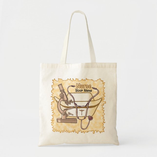 Nurse Collage tote bag (Front)