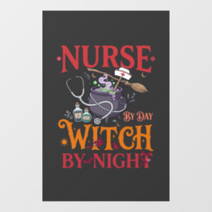 Nurse Day Witch Night Halloween Cauldron Stethosco