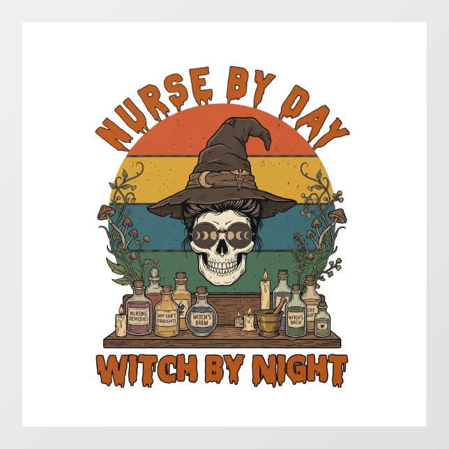Nurse Day Witch Night Halloween Skull Potions_1 (Sheet)