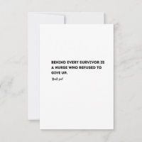 Nurse Definition Card – Funny & Heartfelt