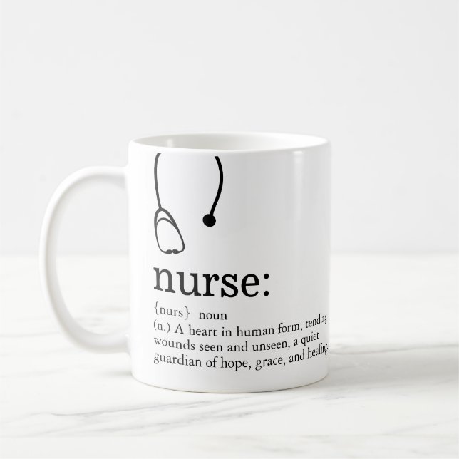 Nurse Definition  Coffee Mug (Left)