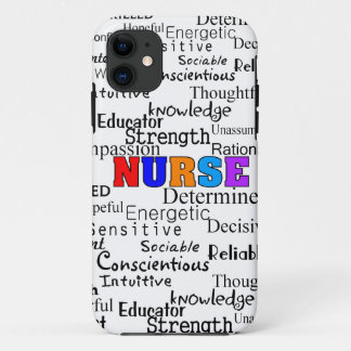 Nurse Describing Words Gifts Case-Mate iPhone Case