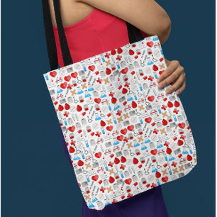 Nurse Doctor Health Care Profession Tote Bag