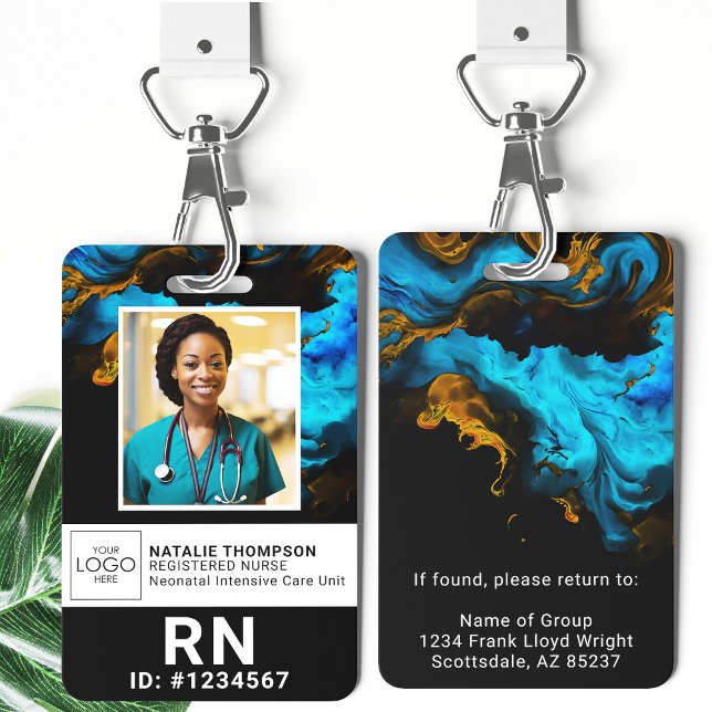 Nurse Doctor Healthcare Aide Medical Student Photo ID Badge (Creator Uploaded)