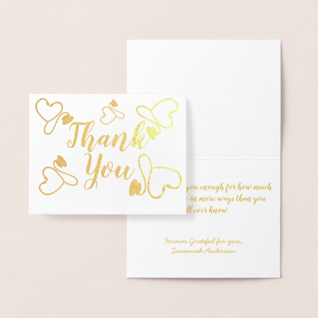 Nurse Doctor Healthcare Worker Thank You Foil Card (Display)