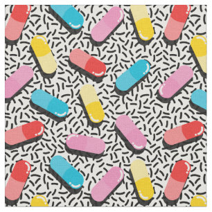Nurse Doctor Medical Pattern Fabric