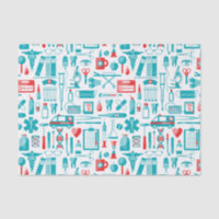 Nurse Doctor Staff Medical Equipment Pattern