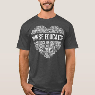 Nurse Educator Heart T-Shirt