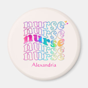 Nurse Elegant Color Magnet