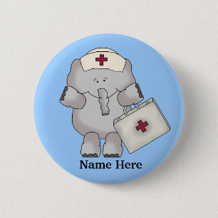 Nurse Elephant button