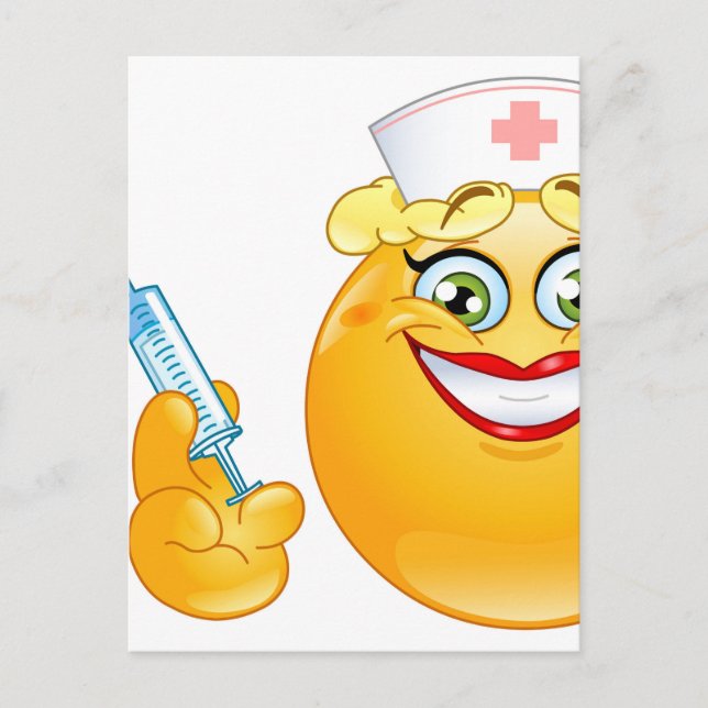 nurse emoji postcard (Front)