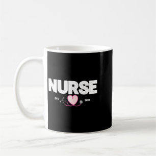 Nurse Est 2024 - New Nurses Gift Coffee Mug