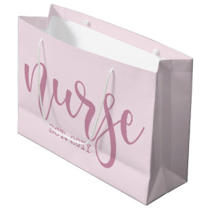 Nurse Est Custom Year Student Nurse RN graduation Large Gift Bag