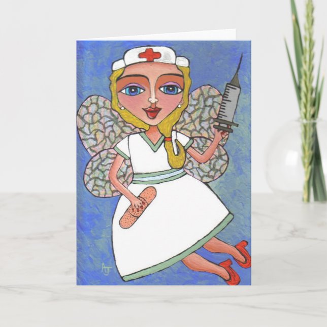 Nurse Fairy - greeting card (Front)