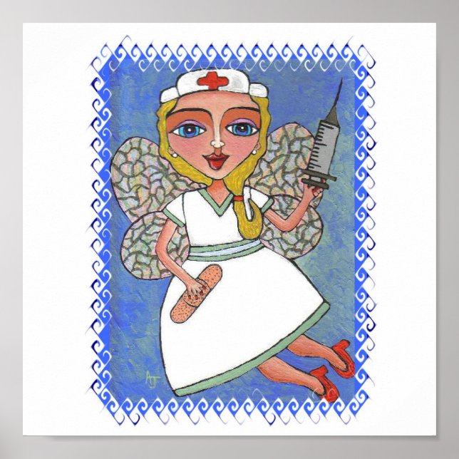 Nurse Fairy - mursing print (Front)