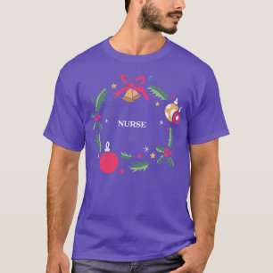 Nurse Family Christmas Tshirt Funny Boy Girl Gift