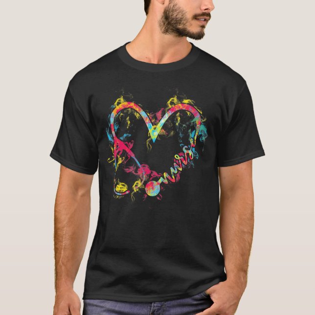Nurse Flaming Heart T-Shirt (Front)