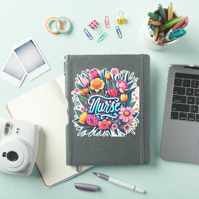 Nurse Flowers Nurse (iPad Cover)